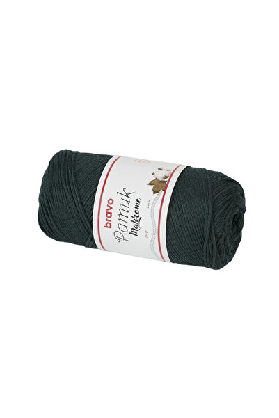Bravo Cotton Macrame Yarn 250 Gr 240 Meters Koton (Color Code: 206) Khaki