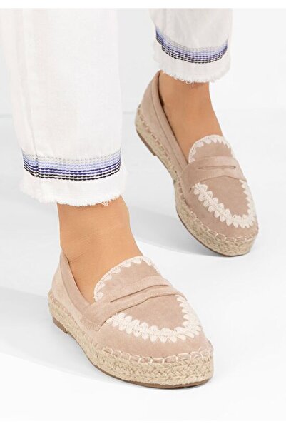 B T Shoes Women's Charla V2 beige espadrilles