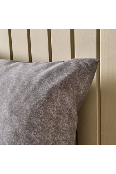 Evidea Soft Tanura Easy Iron 2-Piece Pillowcase - Anthracite - 50X70 cm