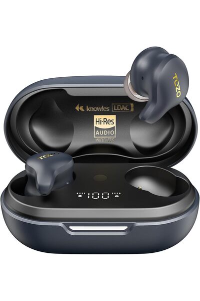 TOZO Golden X1 Wireless Earbuds Balanced Armature Driver and Hybrid Dynamic Driver, Bluetooth Headph