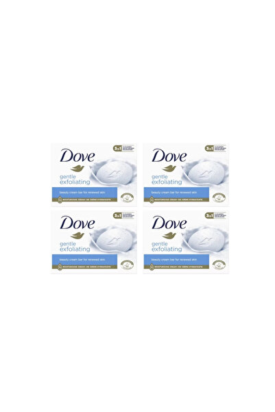 Dove Set Sapun Crema Gentle Exfoliating, 4 Bucati x 90 g