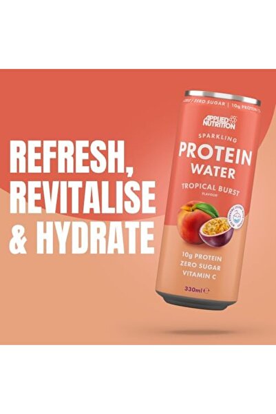 applied nutrition Sparkling Protein Water 10g Collagen Boost – Low-Calorie Hydration with Vitamiin C (Pack of 12)