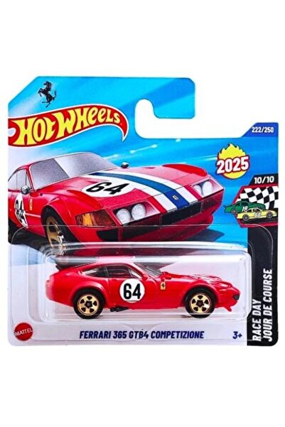 HOT WHEELS Tekli Arabalar Ferrari 365 GTB4 Competizione HYW48 (Race Day Jour ...