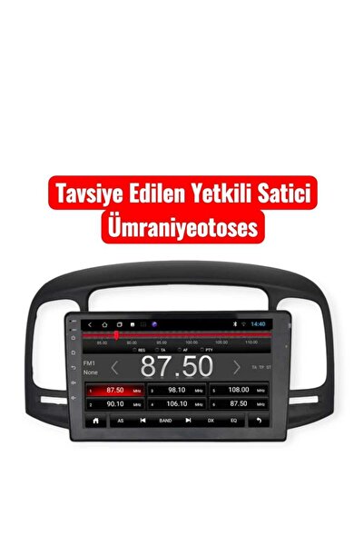 titanxpro HUNDAİ ACCENT ERA 6 GB RAM CARPLAY SİYAH ÇERÇEVE MULTİMEDYA KULAKLI...