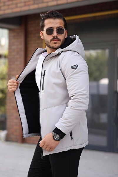 ByTrend معطف شتوي من الصوف الناعم بغطاء للرأس من ياساي PLDP 3010_50454-1