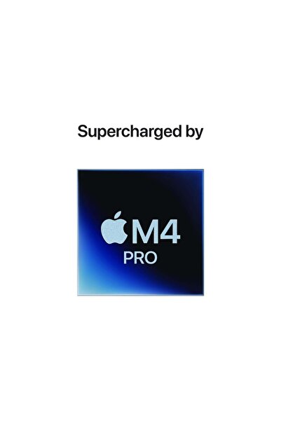 Apple Mac mini: M4 Pro chip with 12-core CPU and 16-core GPU, 512GB SSD - Silver