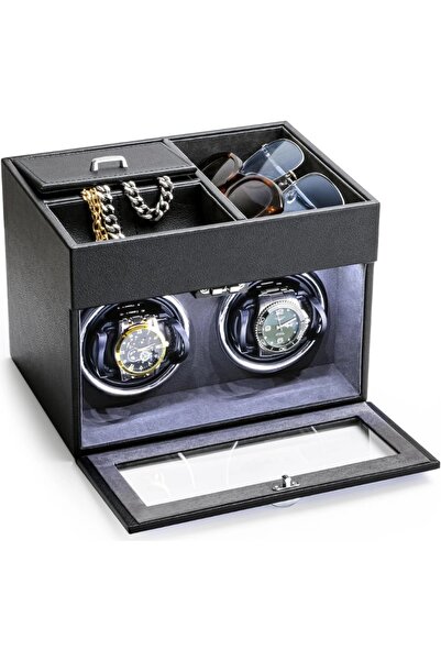 iUni Krabička na natahovač hodinek, Natahovač hodinek 2 + 3 přihrádky na přís...