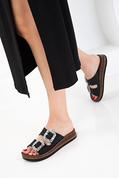 SOHO Siyah Kadın Terlik 20704