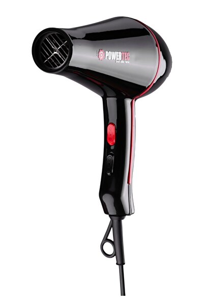 POWERTEC TR-601 (2500 W) Turbo Professional Series Fön Makinesi & Saç Kurutma 2.7m Uzun Kablolu Yeni Versiyon