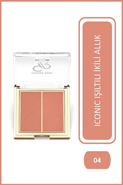 Golden Rose Iconic Blush Duo 04 Soft Pink İkili Allık 2x3 g
