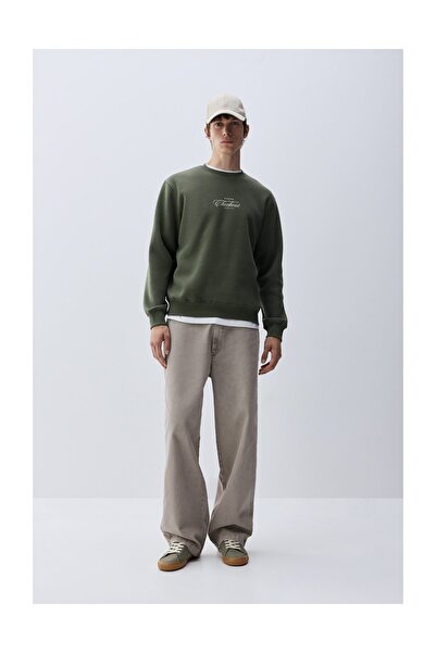 LEFTIES Nyomtatott pulóver