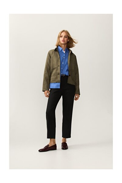 LEFTIES Woman Belted Chino Trousers