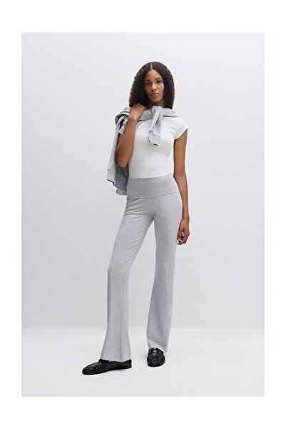 LEFTIES Damen-Leggings mit umklappbarem Bund