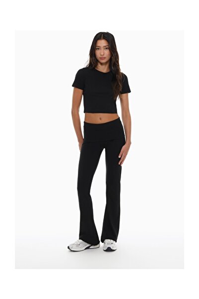 LEFTIES Woman Leggings with Fold-Over Waist