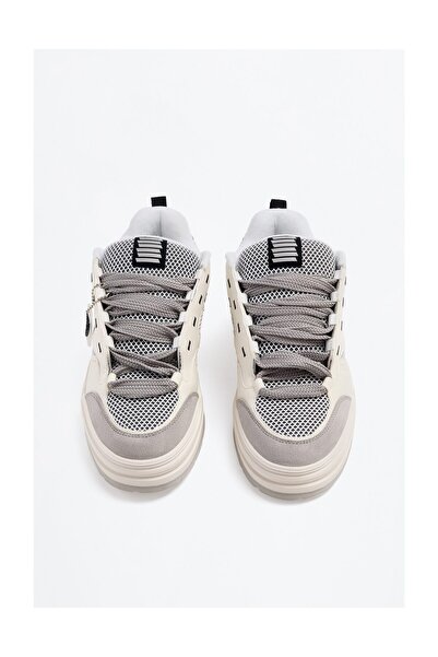 LEFTIES Pánské robustní skate tenisky s prodyšnou síťovinou