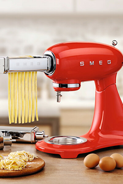 SMEG 50's Style Retro 4.8 Litre Kırmızı Stand Mikser Smf03rdeu