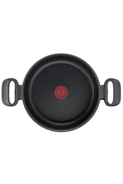 TEFAL Stewpot 30cm | Tempo Flame | 10L Aluminium | Non-Stick with Lid | Red