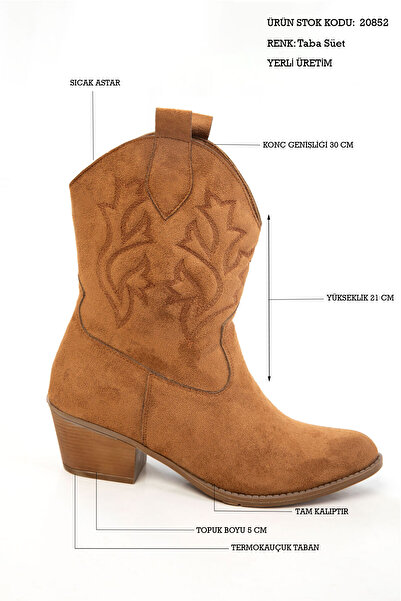 SOHO Tan Suede Γυναικείες Μπότες & Μποτάκια 20852