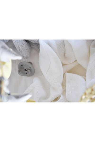 OiOi Silikon Emzik 0+ay - Powder Grey