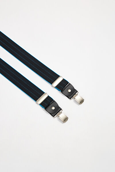 Tudors Erkek Siyah Pantolon Askısı