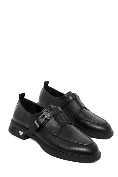 SOHO Siyah Kadın Loafer Ayakkabı 21073