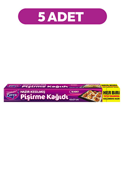 Parex 5 Adet Hazır Kesilmiş Pişirme Kağıdı