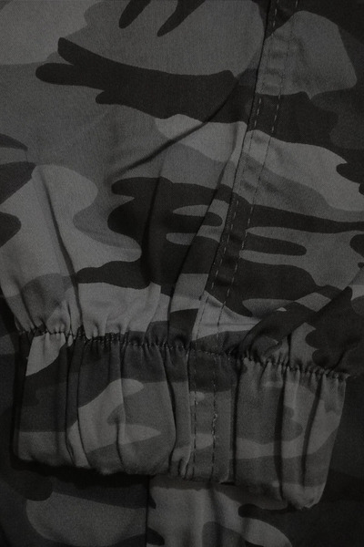 modacix Askeri Erkek Kamuflaj Pantolon - Paçası Lastikli Likralı Askeri Pantolon