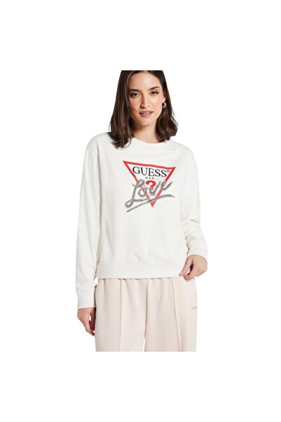 Guess CN LOVE TRIANGLE SWE - Triangulární svetr CN LOVE