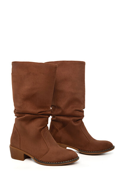 SOHO Taba Süet Kadın Bot & Bootie 20886