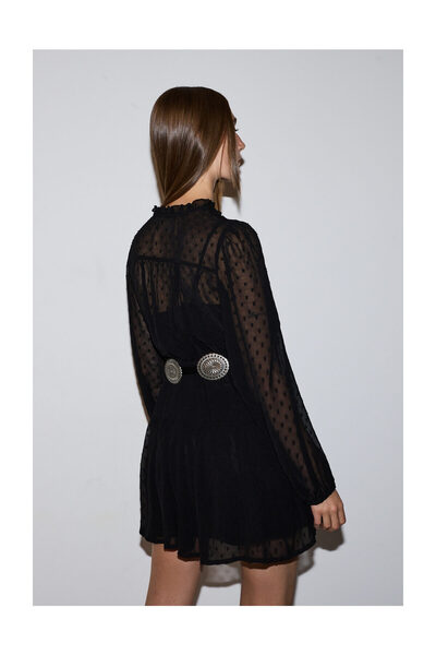 LEFTIES Dámské krátké šaty Plumeti