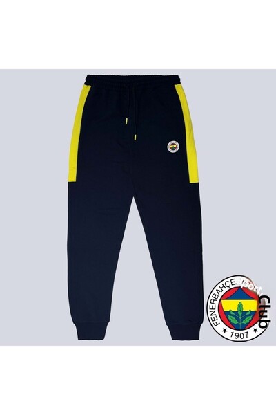 Fenerbahçe S.K. 25/26 Season Tribün Basic Men's Sweatpants Dark Blue