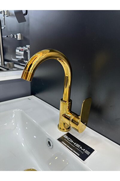Boheme Golden Swan Sink Faucet