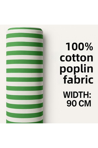 MEKİK MANİFATURA قماش بوبلين قطني 100%، عرض 90 سم، قماش للخياطة والهوايات