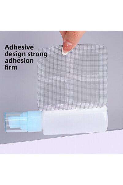 poswicon Drain Strainer Bathroom Shower Drain Anti-Clogging 10 Pieces Bathroom Drain Strainer Hair Catcher