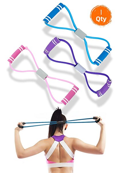 COZY SENSE Bandă de rezistență Pilates -彡 Stick de exerciții pentru întregul ...