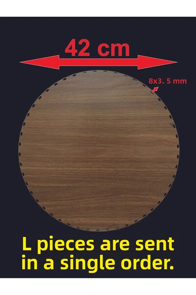 ASUDE HEDİYELİK Placă din lemn de nuc 42 cm 1 buc. Tavă din bambus Raddan, pl...