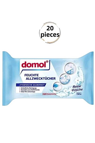 DOMOL Multi-Purpose Cloth 50 Li X 20 Pack Pastelglobalcdi