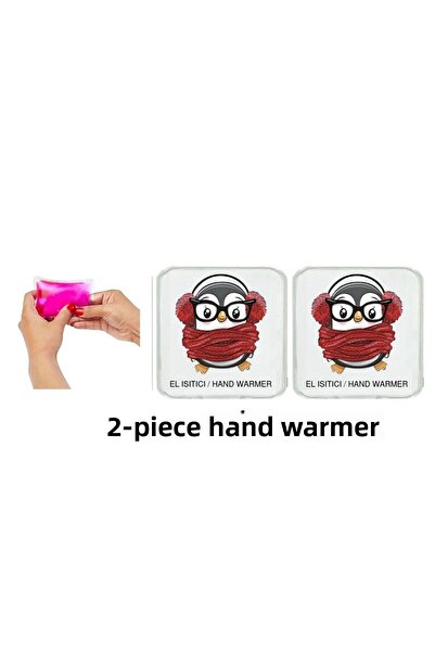 Bosphorus 2 Pcs Scarf Penguin Pocket Scarf, Hand Warmer, Hot Water Bag Pvc 10X9.5Cm