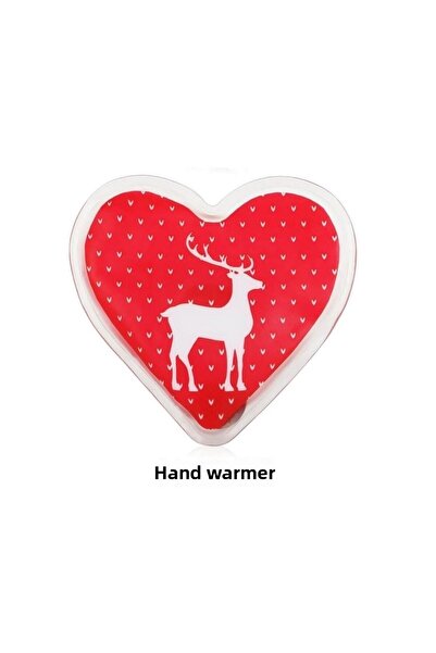 Sia Heart Shaped Deer Pocket Stove, Hand Warmer, Hot Water Bag Pvc 9cm