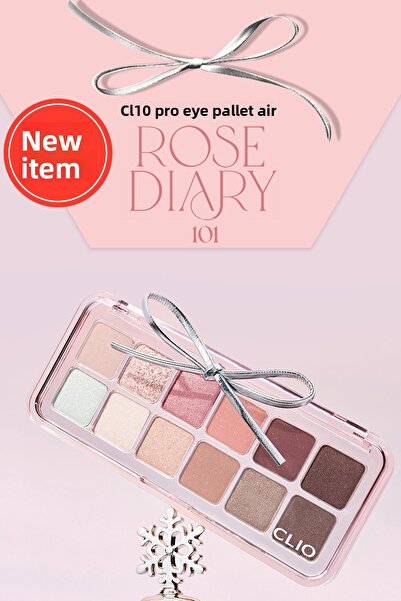 CLIO Eyeshadow Palette with Light Texture Intense Colors Pro Eye Palette Air ...