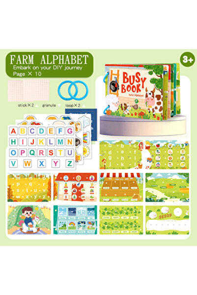 Choice لعبة أطفال مونتيسوري داجو بيبي بيزي بوك أول كتاب هادئ من عجينة التعلم ...