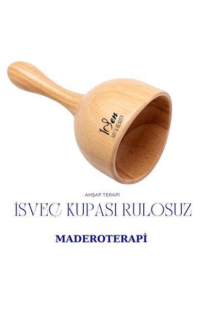 Ahşap Maderoterapi Rulosuz Isveç Kupası