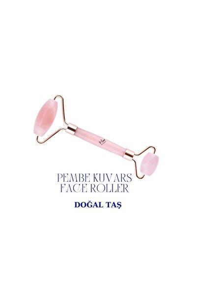 1senartbeauty PEMBE KUVARS ROLLER