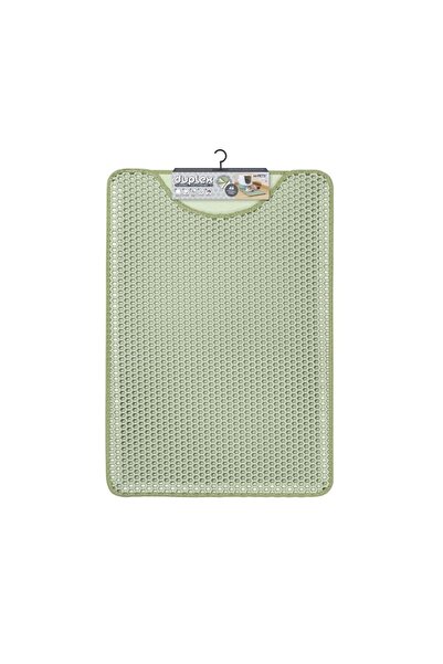 M-PETS DUPLEX ELEKLİ KEDİ KUMU PASPASI YEŞİL 45X65CM