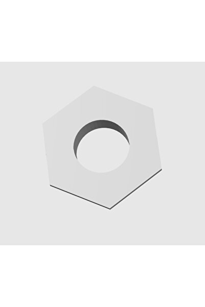 Universal Klima Borusu Delik Kapatma Kapagı Plastik 1 adet Kapak BEYAZ RENK Dekoratif Altıgen.