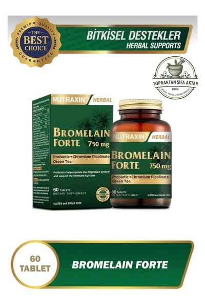 Nutraxin BROMELAIN FORTE 750MG