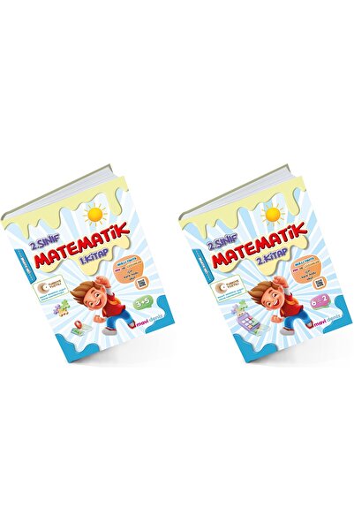 Mavi Deniz Yayınları Mavi Deniz 2026 2. Sınıf Matematik 1. Ve 2. Kitap Seti 2...