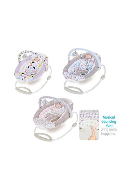 Babylove كرسي هزاز مع موسيقى - وردي 33-1836183