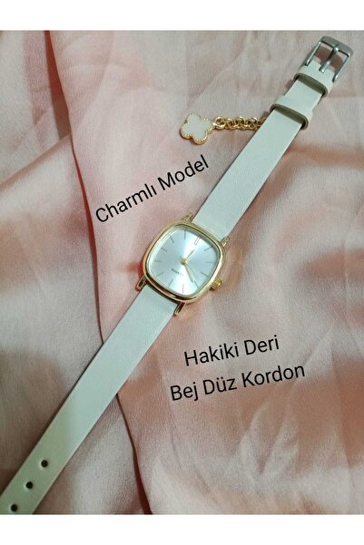 Brality Charm Gifted.. Genuine Leather Vintage Oval Square Women's Wristwatch...