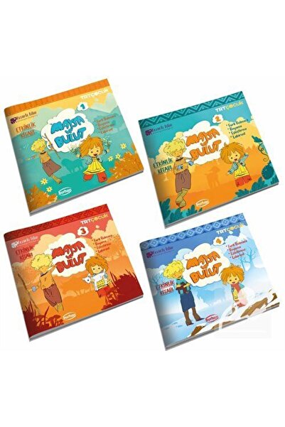 Genel Markalar Maysa ve Bulut Etkinlik Kitabı Seti (4 Kitap)